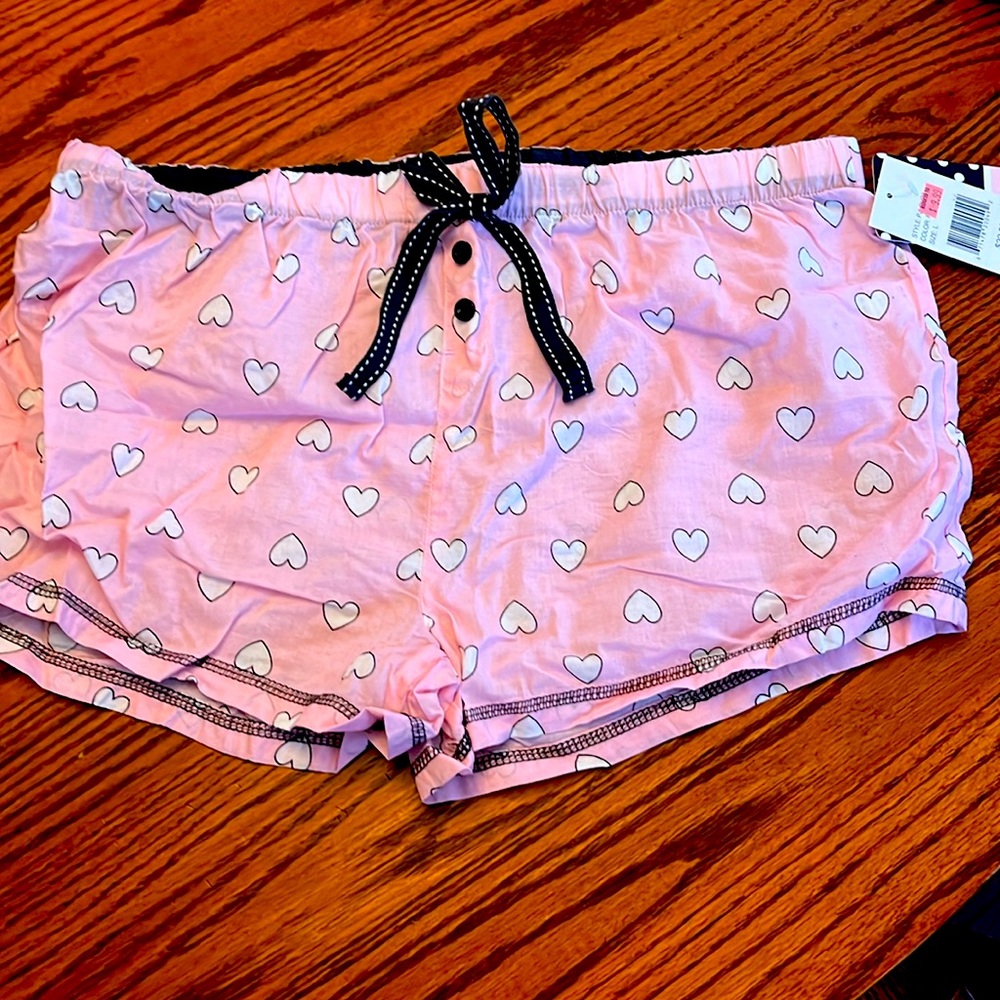 Sleep shorts. Pink. Size large